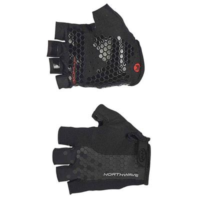 Pánské rukavice Northwave Grip Short Gloves Black                               